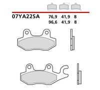 Pastiglie freno Brembo 07YA22SA