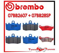 Pastiglie Freno BREMBO Anterior CC+Posteriori SP PER BMW R 1100 S 2001 2002 2003