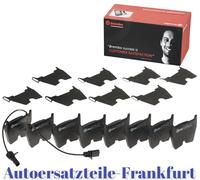 Brembo Kit pastiglie freno anteriori P23129 compatibile con Audi, Seat, Skoda, VW