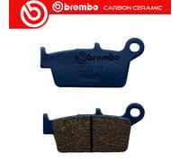 Pastiglie Freno Brembo Carbon Ceramic Posteriori per TM 400 4T MX Cross 02>03