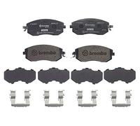 Pastiglie freno Brembo P 78 021X, anteriore. Set di 4