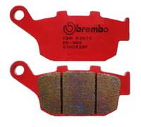 PASTIGLIE FRENO POSTERIORE BREMBO HONDA NC 750 X DCT ABS 2014-2015 RC72C
