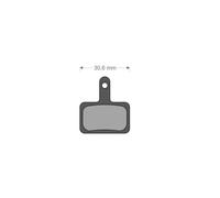 Pastiglie freno Brenta organiche SHIMANO DEORE ACERA ALIVIO ALTUS BR TRP TEKTRO