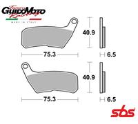 PASTIGLIE FRENO CARBON CERAMIC MOTOCICLI 50 125 HM VENT CRM DERAPAGE CRE SBS 656