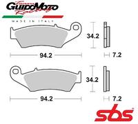 PASTIGLIE FRENO CARBON CERAMIC MOTOCICLI APRILIA BETA HONDA YAMAHA SBS 6566940