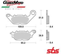 PASTIGLIE FRENO CARBON CERAMIC MOTOCICLI SCOOTER YAMAHA MBK SBS 6568580