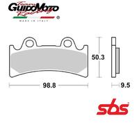 PASTIGLIE FRENO CARBON CERAMIC MOTOCICLI YAMAHA YZF R 750 1993>1998 SBS 65668