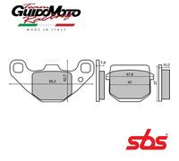 PASTIGLIE FRENO SBS 102 HF PEUGEOT VIVACITY 100 2005