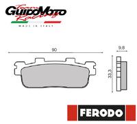 Set di pastiglie freno FERODO FDB2248EF