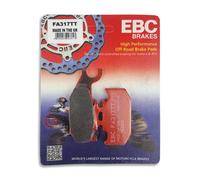 PASTIGLIE PASTICCHE FRENI PER SUZUKI BOMBARDIER EBC FA317TT ORGANICA MOTO