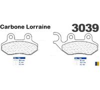 Pastiglie freno Carbone Lorraine tipo 3039 MSC