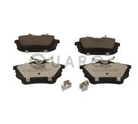Pastiglie freno Ceramica QP0027C QUARO per MITSUBISHI VOLVO SMART PROTON
