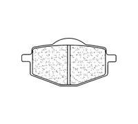 PASTIGLIE FRENO CL BRAKES 2284MX10 YAMAHA XT 350 1985 1996