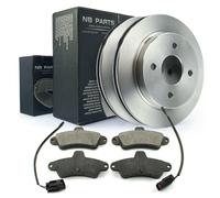 Pastiglie Freno Disco Posteriore 253mm Ventilato per Ford Mondeo I GBP BNP 2 Bap