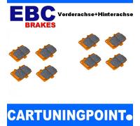 Pastiglie Freno EBC Anteriore + Posteriore Orangestuff per Aston Martin DB7 -