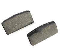 FA022 PASTIGLIE ORGANICHE ARAMID ANTERIORI EBC BMW 900 R 90 S 1973-1976