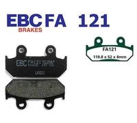 Pastiglie Freno EBC FA121 per Honda CB 450 S CBR 400 600 XRV 750 VFR 400 NSR 250