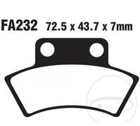Pastiglie Freno EBC FA232R per Masai Cfmoto L K Terralander Allevatore Cf Cforce