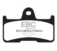 PASTIGLIE FRENO MOTO PER YAMAHA YFM 660 EBC FA344R MESCOLA SINTERIZZATA