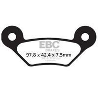 Ebc Fa-r Series Fa609r Sintered Brake Pads Nero