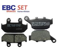 Pastiglie Freno EBC Set Anteriore +Posteriore FA140+FA124-2
