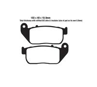 Ebc Fa-v Series Fa381v Sintered Brake Pads Nero