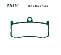 EBC Brakes FA491HH Kit pastiglie freni