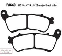 Pastiglie Freno EBC FA640V per Harley Davidson XL 883 1200 R L N C X V Ca CB T