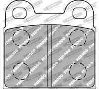 Pastiglie freno FCP3H FERODO RACING per ALFA ROMEO 75 90 ALFETTA GIULIETTA RZ SZ