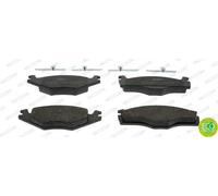 Set di pastiglie freno FERODO FDB1072, anteriore