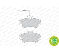 Set di pastiglie freno FERODO FDB1124, fronte