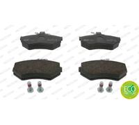 FDB1289 - PASTIGLIE FRENO ANTERIORI VOLKSWAGEN PASSAT - AUDI - FRENDO CASSA 225