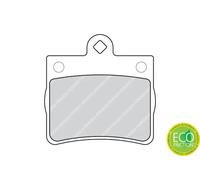 FDB1310 - PASTIGLIE FRENO POSTERIORI MERCEDES W124 - W202 - CASSA 63/A
