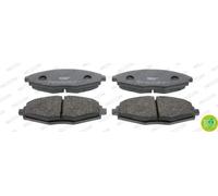 Ferodo Kit pastiglie freni Anteriore FDB1337 - non predisposto per avviso usura