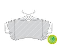 Set di pastiglie freno FERODO FDB1442, anteriore