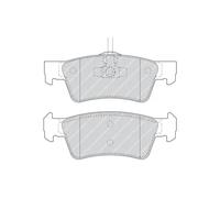 Ferodo Pastiglie freno FDB1460 posteriore per Porsche Cayenne – Set