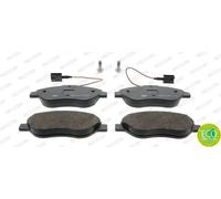 FERODO Kit pastiglie freni Anteriore Con contatto segnalazione usura con accessori FDB1468