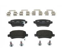 FERODO Kit pastiglie freni Posteriore con segnalatore acustico usura con accessori FDB1521 Compatibilità con OPEL ZAFIRA B A05 Meriva A X03 Corsa C Hatchback X01 Astra H Hatchback A04 Zafira A T98