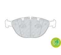 Pastiglie freno FDB1618 FERODO per BMW X5