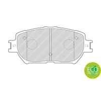 Set di pastiglie freno FERODO FDB1620, anteriore