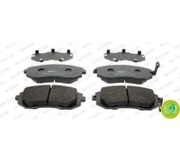 FERODO Kit pastiglie freni Anteriore con segnalatore acustico usura senza accessori FDB1639