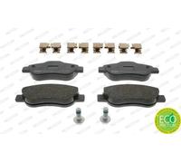 PA0071AF Kit pastiglie freno anteriore adatto a Fiat Panda (MARCA JAPANPARTS)..