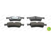 FERODO Kit pastiglie freni Posteriore predisposto per visualizzazione avviso usura senza accessori FDB1676