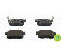 FERODO Kit pastiglie freni Posteriore con segnalatore acustico usura senza accessori FDB1679 Compatibilità con HONDA CR-V II RD FR-V BE Accord VII Tourer CM, CN PRELUDE V BB