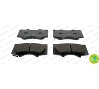 Set di pastiglie freno FERODO FDB1698, anteriore