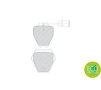 FERODO FDB1710 Kit pastiglie freni