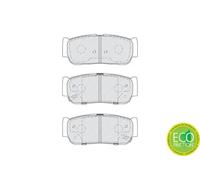 Ferodo Set di pastiglie freno FDB4000 posteriore per KIA, SSANGYONG