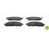 FERODO FDB4023 Kit pastiglie freno, Freno a disco per FIAT,MITSUBISHI