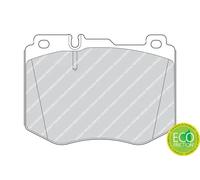 FERODO Kit pastiglie freni Anteriore predisposto per visualizzazione avviso usura senza accessori FDB4608 Compatibilità con VW Golf Sportsvan AM1, AN1, MERCEDES-BENZ Classe C Sedan W205 GLC X253