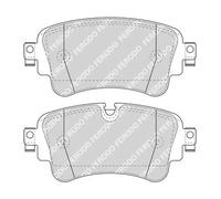 Pastiglie freno FDB4807 FERODO per AUDI VW